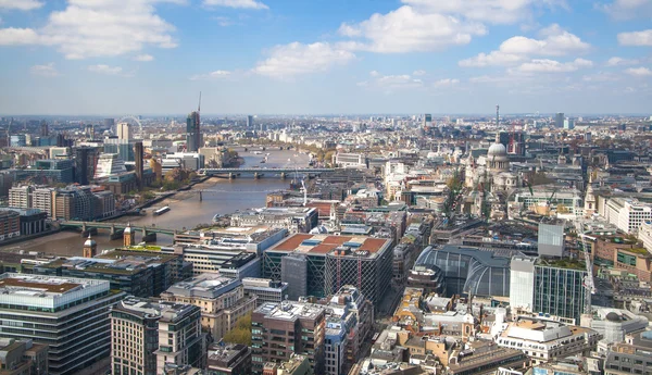 City of London aerial view. London panorama form 32 floor of Walkie-Talkie building — Stock Photo, Image