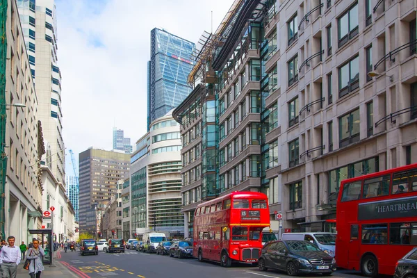 Moderne Architektur von Firmengebäuden. London — Stockfoto