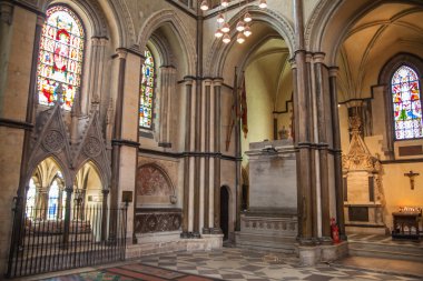 Rochester katedral iç kısmıdır İngiltere'nın ikinci en eski, 604ad kurulmuş.