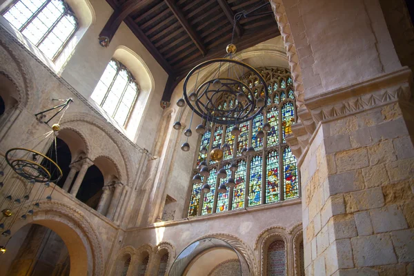 ロチェスター大聖堂の内部はイギリスの第 2 最も古い、604ad で設立されたこと. — ストック写真