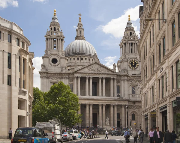 City of London. Katedra St. Paul — Zdjęcie stockowe