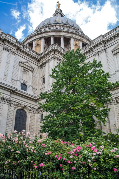 Londra şehri. St Paul Katedrali — Stok fotoğraf