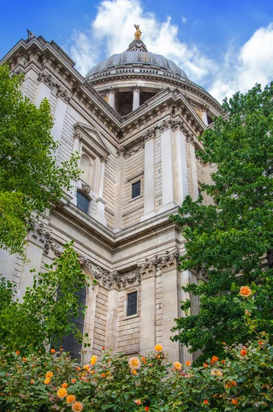 City of London. St. Paul cathedral — Stock Photo, Image