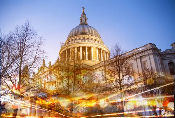 City of London. St. Paul cathedral — Stock Photo, Image