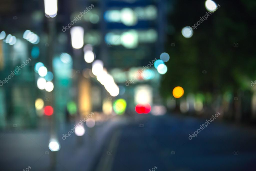 Blur city background. Sunset, roads and cars Stock Photo by ©irstone  95252520