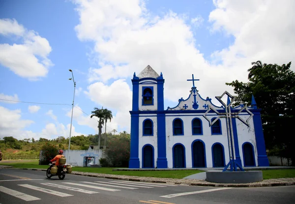 Mata São João Bahia Brasil Setembro 2020 Vista Igreja Senhor — Fotografia de Stock