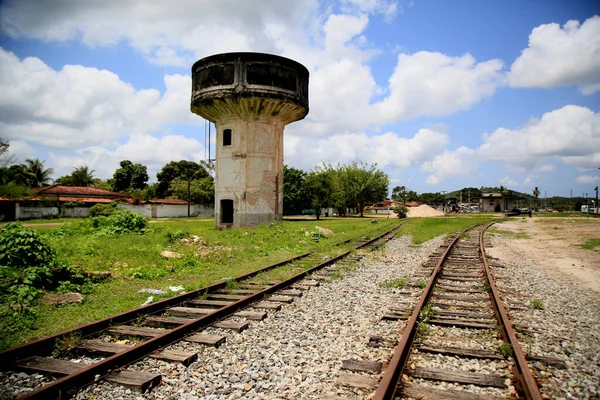 Mata Sao Joao Bahia Brazil September 2020 Water Tank Abandoned — Stock Photo, Image