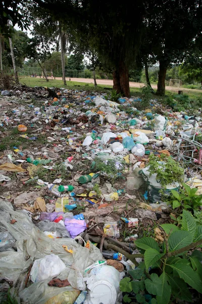 Mata Sao Joao Bahia Brazil November 2020 Area Irregular Garbage — стоковое фото