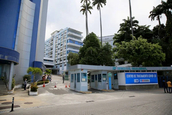 Salvador Bahia Βραζιλία Δεκεμβρίου 2020 Άποψη Του Ισπανικού Νοσοκομείου Στην — Φωτογραφία Αρχείου