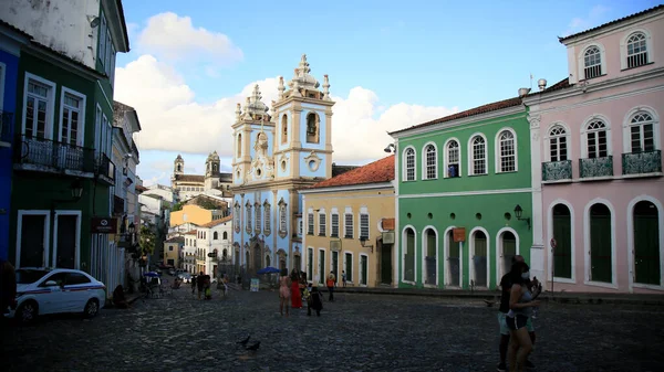 Salvador Bahia Brazil December 2020 Kilátás Largo Pelourinho Ból Salvador — Stock Fotó