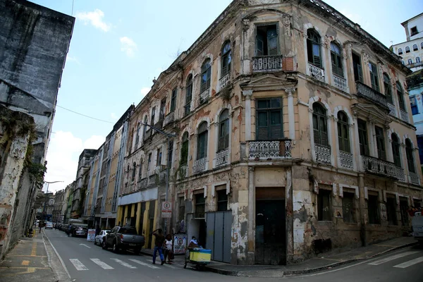 Salvador Bahia Brasil Dezembro 2020 Antigos Edifícios Pertencentes Patrimônio Histórico — Fotografia de Stock