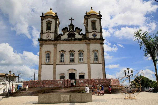 Salvador Bahia Brazil Janjanuary 2021 Вид Senhor Bonfim Church Місті — стокове фото