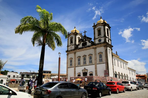 Salvador Bahia Brazil Janjanuary 2021 Вид Senhor Bonfim Church Місті — стокове фото