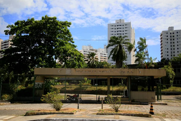 Salvador Bahia Βραζιλία Ιανουάριος 2021 Κτίριο Όπου Petrobras Distribuidora Βρισκόταν — Φωτογραφία Αρχείου