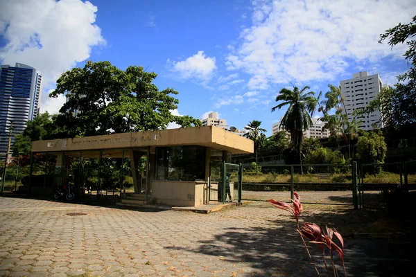 Salvador Bahia Brazil Januari 2021 Byggnad Där Petrobras Distribuidora Låg — Stockfoto