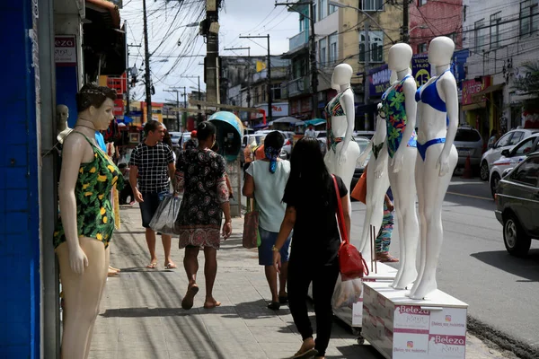 Salvador Bahia Brezilya Ocak 2021 Liberdade Mahallesi Nde Salvador Şehrinde — Stok fotoğraf