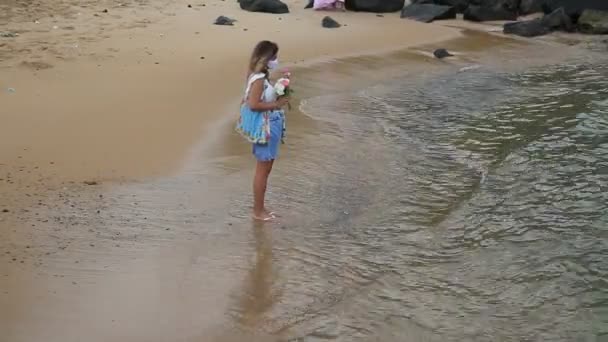 Salvador Bahia Brasil Fevereiro 2021 Membros Religião Candomble São Vistos — Vídeo de Stock