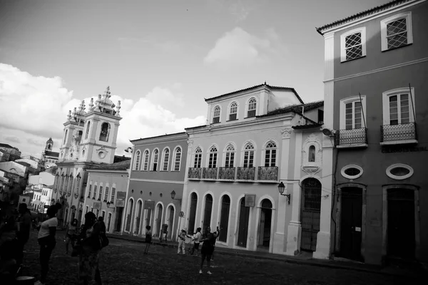 Salvador Bahia Brasilien December 2020 Udsigt Gamle Palæer Pelourinho Historiske - Stock-foto