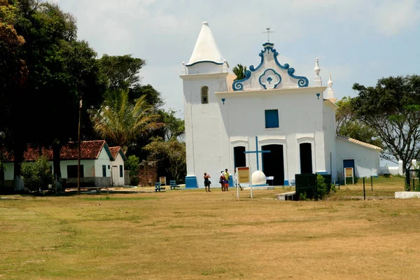 Santa Cruz Cabralia Bahia Brazílie Listopadu 2008 Pohled Kostel Historickém — Stock fotografie