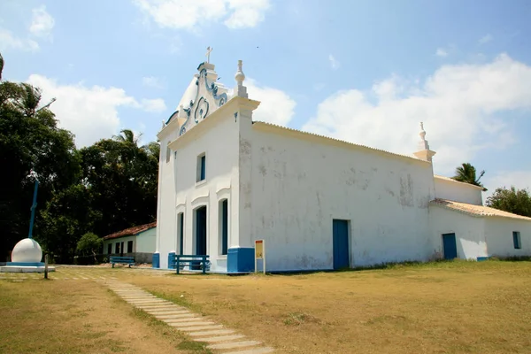 Santa Cruz Cabralia Bahia Brasil Novembro 2008 Vista Igreja Centro — Fotografia de Stock