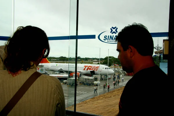 Porto Seguro Bahia Brazílie Března 2009 Airbus A320 Letecké Společnosti — Stock fotografie