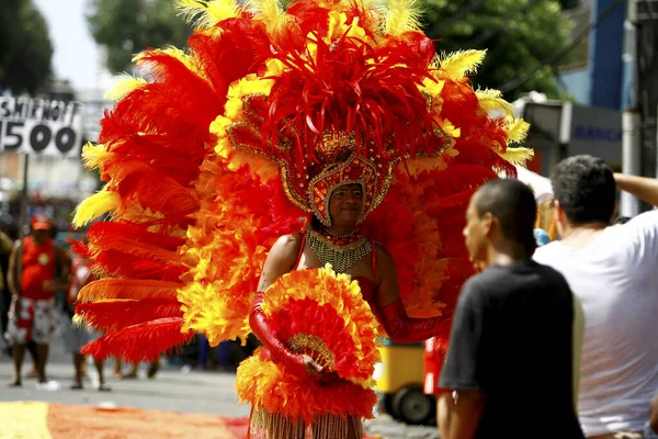 Salvador Bahia Brazil Settembre 2014 Persona Viene Vista Indossare Costume — Foto Stock