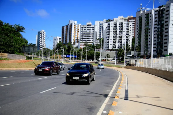 Salvador Bahia Brasil Mayo 2021 Vista Edificios Condominio Residencial Ciudad —  Fotos de Stock