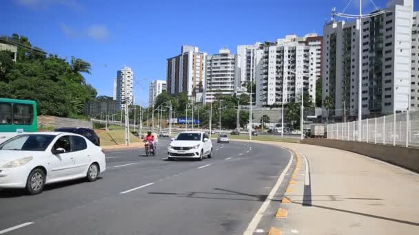 Salvador Bahia Brésil Mai 2021 Vue Sur Les Bâtiments Une — Video