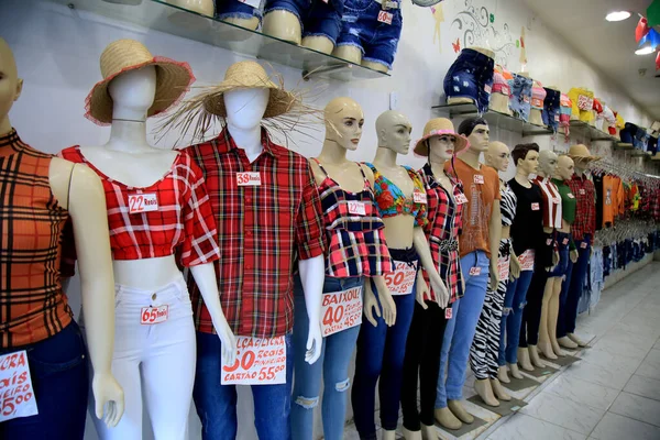 Salvador Bahia Brasil Junio 2021 Vestuario Típico Las Fiestas Sao — Foto de Stock