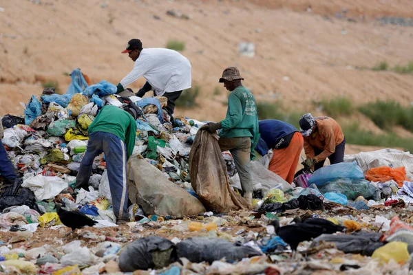 Alagoinhas Bahia Brazil May 2019 People Seen Rummaging Garbage Landfill — Stock Photo, Image