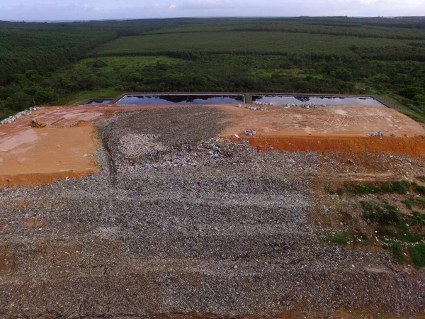 Alagoinhas Bahia Brazil May 2019 Aerial View Landfill City Alagoinhas — Stock Photo, Image