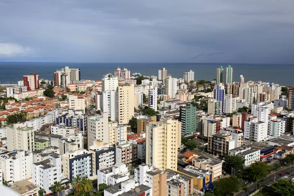 Salvador Bahia Brasil Junho 2016 Vista Aérea Das Fachadas Edifícios — Fotografia de Stock