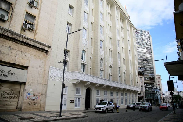 Salvador Bahia Brasil Julho 2021 Fachada Fera Palace Hotel Rua — Fotografia de Stock