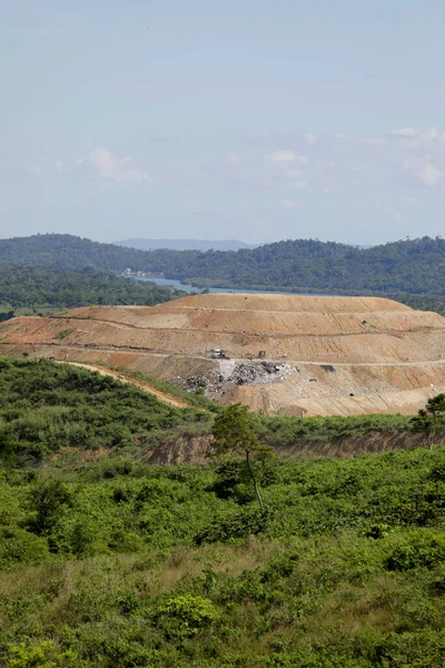 Sao Francisco Conde Bahia Brazil Апреля 2019 View Solvi Landfill — стоковое фото