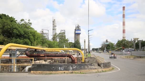 Camacari Bahia Brasil Agosto 2021 Vista Industria Fabrica Centro Industrial — Vídeo de stock