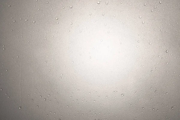 Waterdruppel Matglas Nat Doorschijnend Raam Van Regen Regenseizoen Waterdruppel Plons — Stockfoto