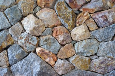 modern sert taş yığını veya taş duvar ve klasik kahverengi granit zemin veya güçlü arka plan veya doku ve mimari yapısına sahip duvar kağıdı için üst görüntüde siyah sarı yapboz