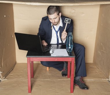 Sarhoş işadamı kötü kararlar