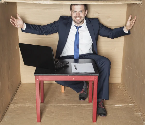 Willkommen in meinem Büro — Stockfoto