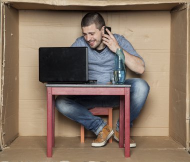 Evet ve e-posta yazma öğrenci