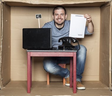 ilk sözleşme imzalamak için