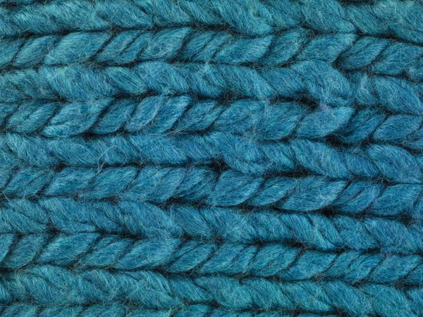 Blauwe wol macro — Stockfoto