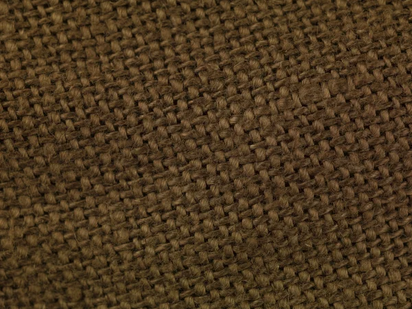Textiler Hintergrund, braun — Stockfoto