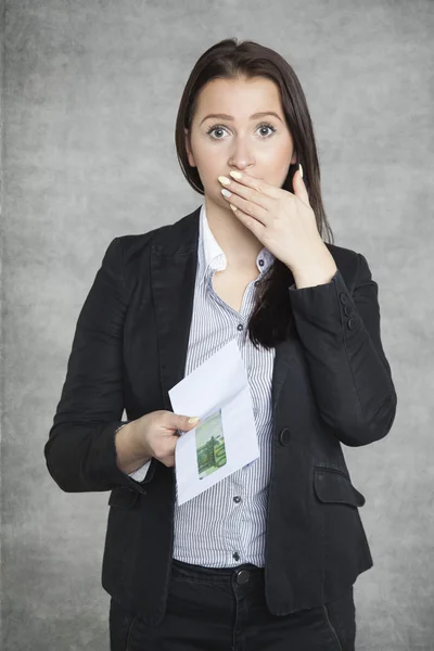 Ups it is a bribe — Stock Photo, Image