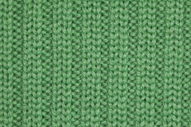 Yeşil kazak kumaş