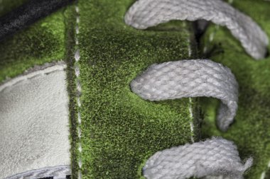 dantel ayakkabı makro