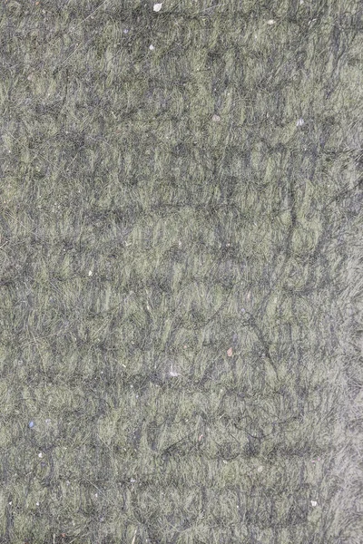 Oude groen vuile voorzien van vloerbedekking — Stockfoto