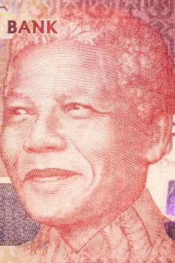 Nelson Mandela, faturada portre