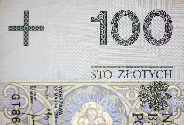 100 Pln — Stok fotoğraf