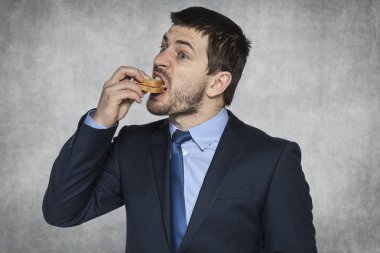 bir sandviç için Fast break